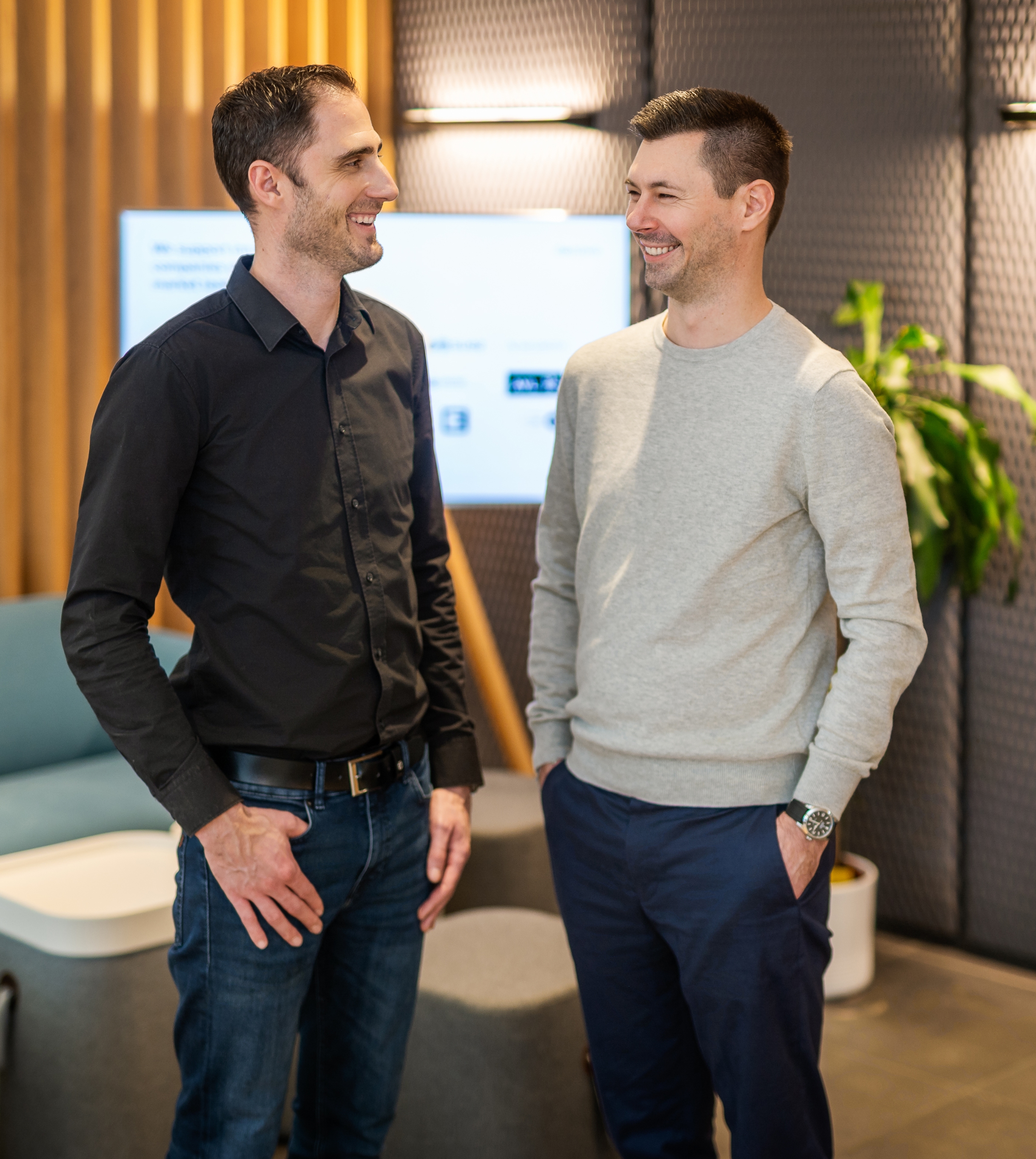 Mattias Rauter und Christof Stromberger im Gespräch