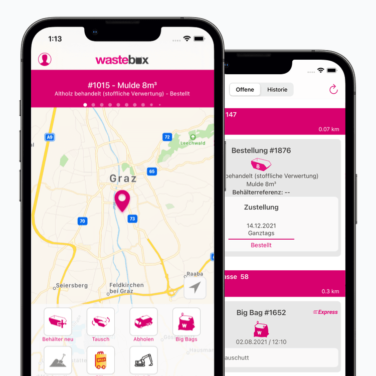 Wastebox App
